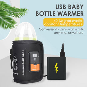 USB Bottle Warmer Bag Milk Warmer